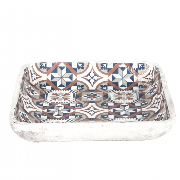 Fontánka s pitnou vodou pre vtáky Portugal 27 x 27 x 5,7 cm betón