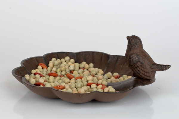 Pítko pre vtáky s vtáčikom 18,5x20,5x8cm