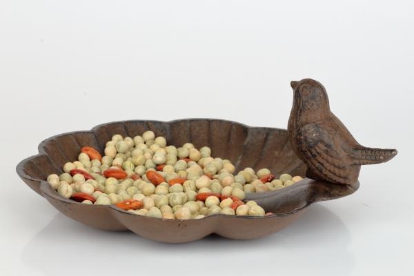 Pítko pre vtáky s vtáčikom 18,5x20,5x8cm