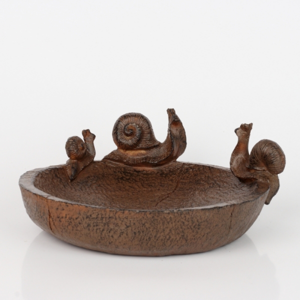 Pítko pre vtáky - šnek 19x8cm