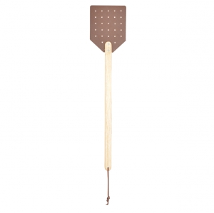 Plácačka na muchy kožená