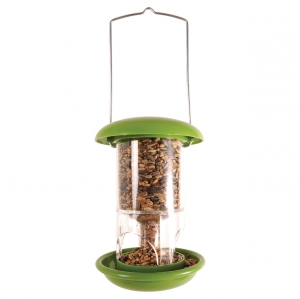 Plastové krmítko pre vtáky