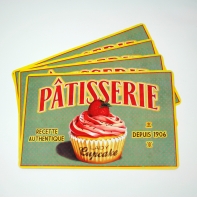 Plastové prestieranie na stôl Lady Cupcake 43,5x28cm