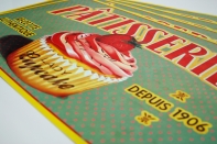 Plastové prestieranie na stôl Lady Cupcake 43,5x28cm