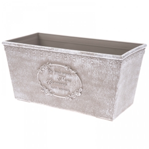 Plastový truhlík s patinou