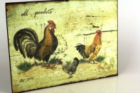 Plechová ceduľa Farma 27x19cm