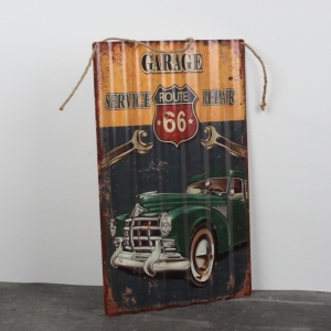 Plechová ceduľa Garage 59x39cm