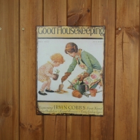 Plechová ceduľa Housekeeping 33x25cm