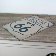 Plechová ceduľa ROUTE 66 24x32cm