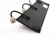 Plechová ceduľa vešiak 3 háčiky Boys Room 37x15cm