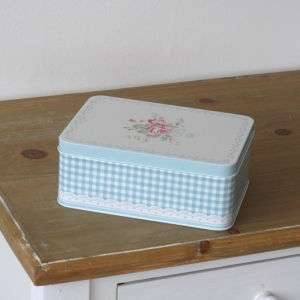 Plechová dóza Abelone 18x13x7cm 