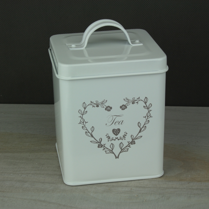Plechová dóza na čaj 11x14cm