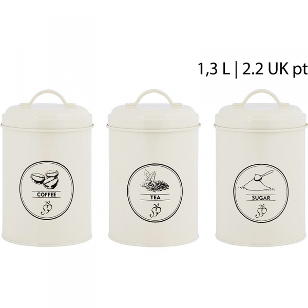 Plechová dóza na čaj TEA 18,8cm