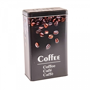 Plechová dóza na kávu Aurora café 16 x 9 x 6 cm