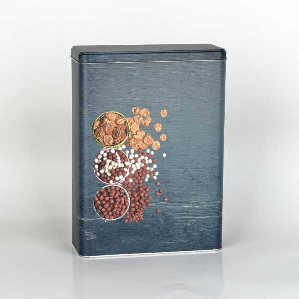 Plechová dóza na sušienky 26,5x19x8cm