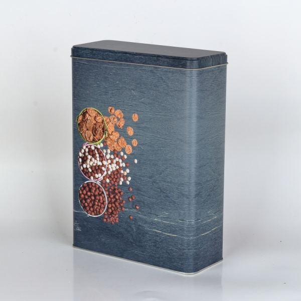 Plechová dóza na sušienky 26,5x19x8cm