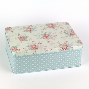 Plechová škatuľa Abelone 23x17x8cm