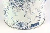 Plechová guľatá dóza Sadie blue 13,5cm