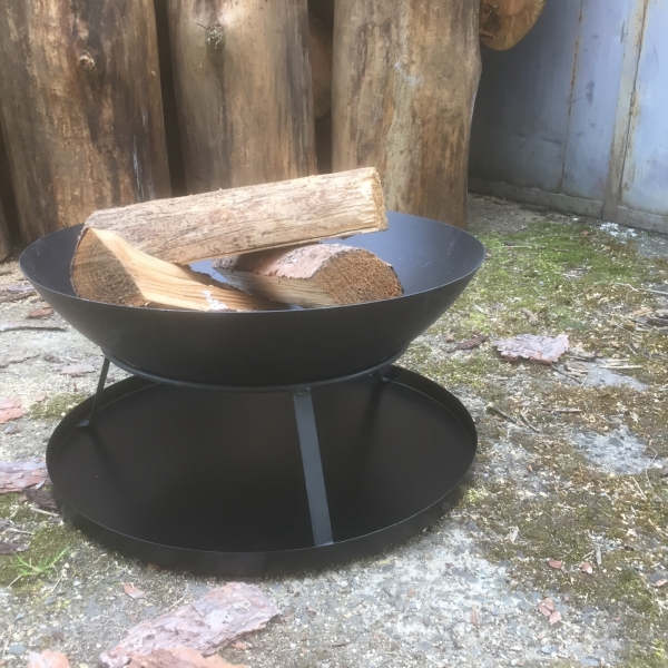 Plechová podložka pod ohnisko 60 cm