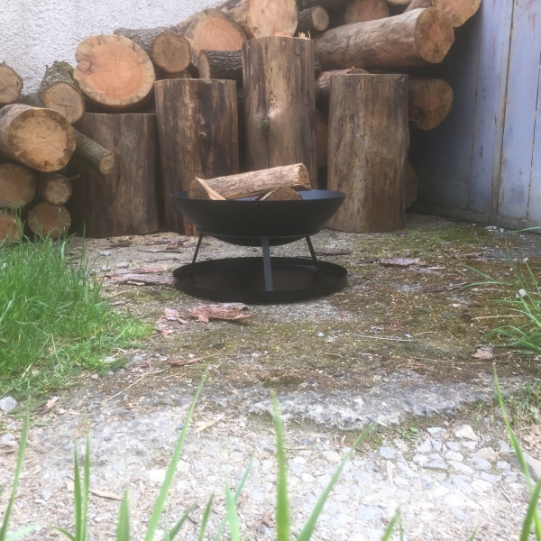 Plechová podložka pod ohnisko 60 cm