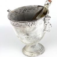 Plechová váza Antik 28cm