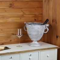 Plechová váza Antik 28cm