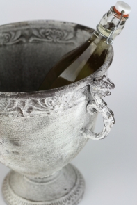 Plechová váza Antik 28cm