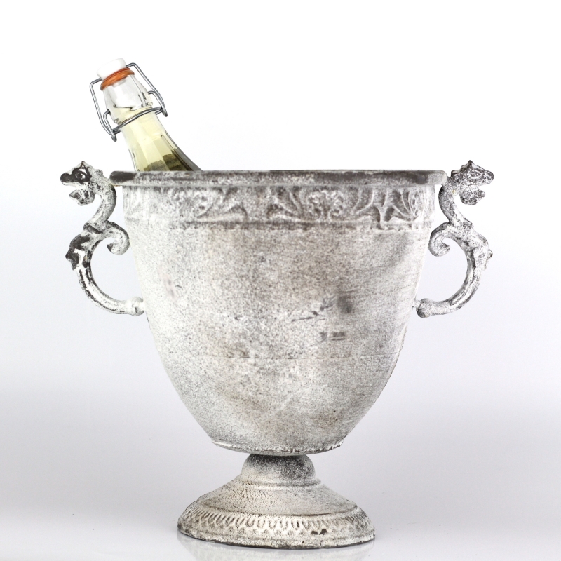 Plechová váza Antik 28cm