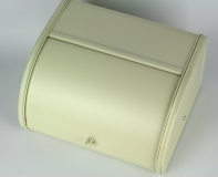 Plechový chlebník krémový 30 cm