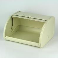 Plechový chlebník krémový 30 cm