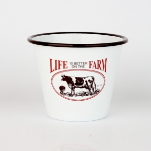 Plechový kvetináč LIFE FARM 12cm