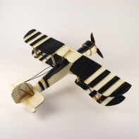 Plechový model lietadla 43x33x13cm