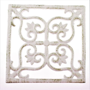 Podložka pod hrnce biely štvorec 16x16 cm