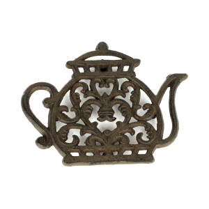 Podložka pod hrniec liatinová konvička 18x15cm