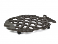 Podložka pod hrniec liatinová ryba 20x16cm