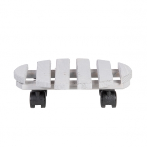 Podložka pod kvetináč na kolieskach 28,4x28,4x7,9