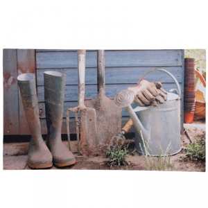 Podložka pod liatinovú rohožku záhradné náčinie 74x45cm