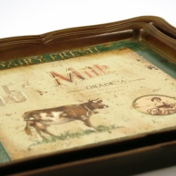 Podnos motiv Country 25cm