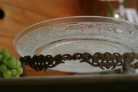 Podnos na cukrovinky s ornamentom 26 cm