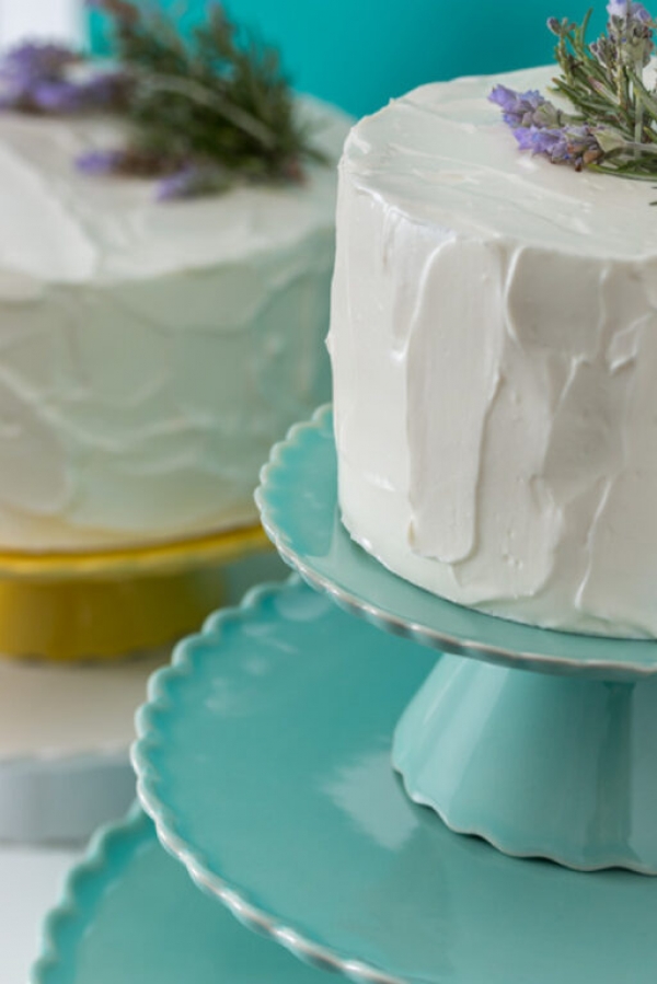 Podnos na tortu alebo ovocie 20cm BAKEWARE zelená