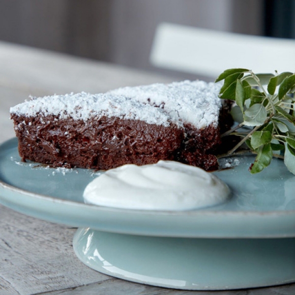 Podnos na tortu NOVA 26cm tyrkysový