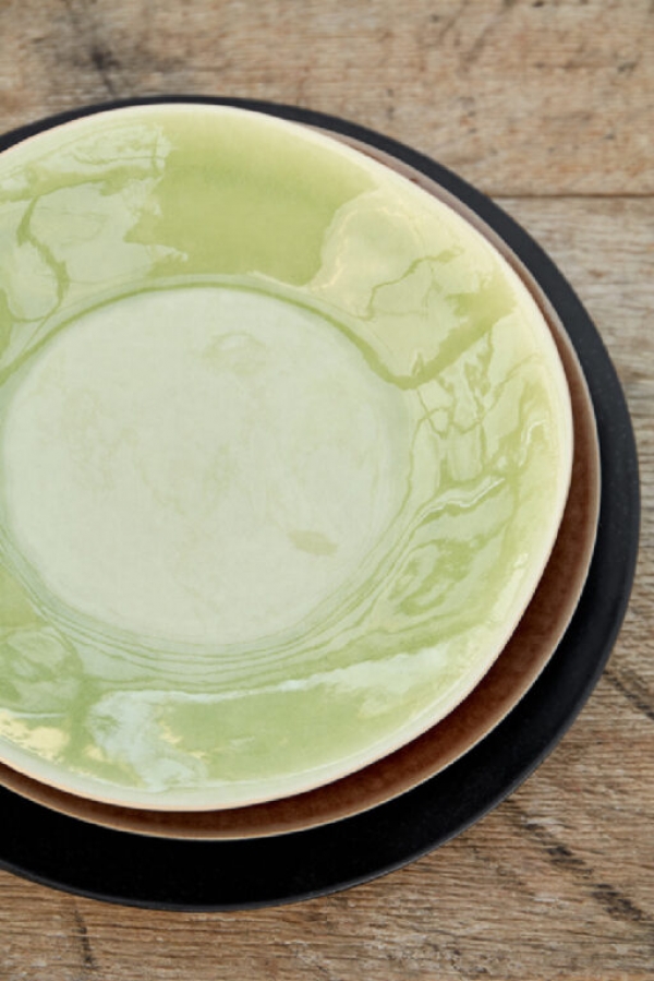 Podnos RIVIERA čierny 31 cm keramika