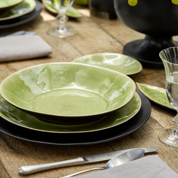 Podnos RIVIERA čierny 31 cm keramika