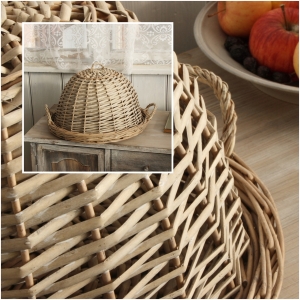 Podnos s poklopom na pečivo 40cm