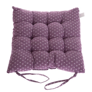 Podsedák 40x40 cm fialový