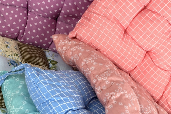 Podsedák na stoličku ružový 40x40cm