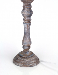 Podstavec stolové lampy efekt starý kov 35cm