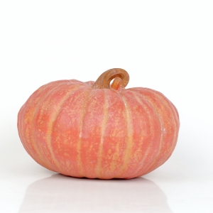 Jesenná dekorácia tekvica guľatá 17x11x17cm