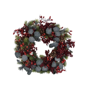 Jesenný veniec na dvere 50x50x15cm