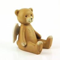 Rozprávkový medvedík drevený 11cm